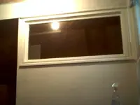 Drum booth window and doorway.webp