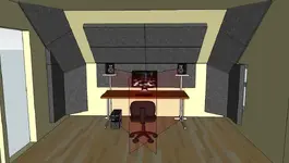 Short Axis Bedroom with Angled Ceiling.webp