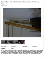 Bass Guitar Machine Heads for Fuel Tank Double Bass | Guitars &amp; Amps | Gumtree Australia Cann...webp