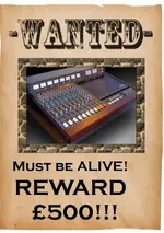 Tascam Wanted Poster.webp