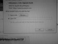 Step THREE - Clicked Autorization File Download and this screen pops up  I then clicked  OK.webp