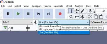 Audicity not showing ID4 inputs only generic ID4 input.webp