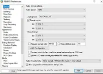 Reaper audio preferences-device with ASIO driver.webp