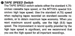 Yamaha MT-100 tape speed.webp