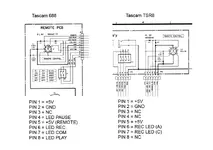 remote control schematic  connectors for Tascam 688, TSR8 and 2381024_1.webp