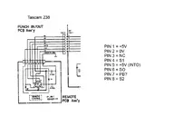 remote control schematic  connectors for Tascam 688, TSR8 and 2381024_2.webp